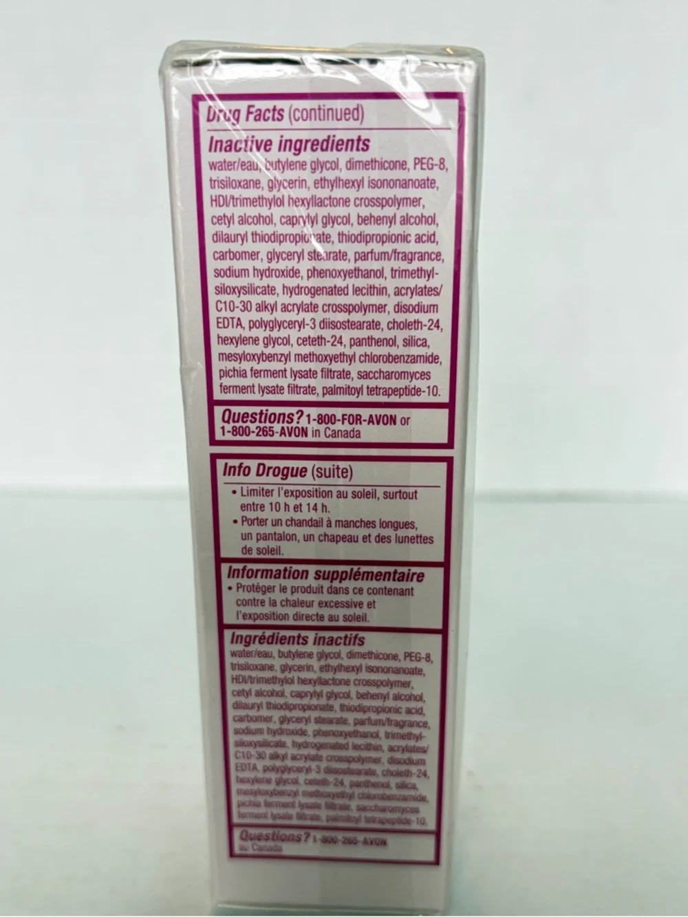 NIB Discontinued Avon Anew Vitale Day Lotion 1.7 oz SPF 25 Moisturizer Face - Picture 8 of 10